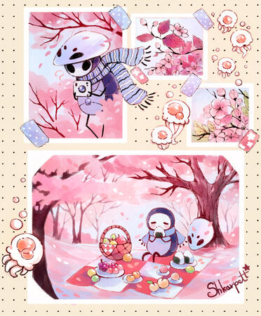 Cherry Blossom Quirrel for Quirrel 24hour drawing event